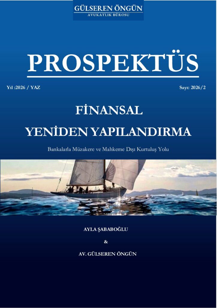 Prospektüs 2: FİNANSAL YENİDEN YAPILANDIRMA